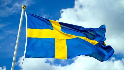 Svenska flaggan.