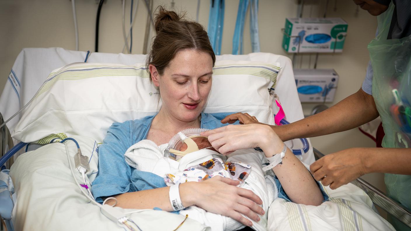 På neonatalavdelningen USÖ, bilder från verksamheten