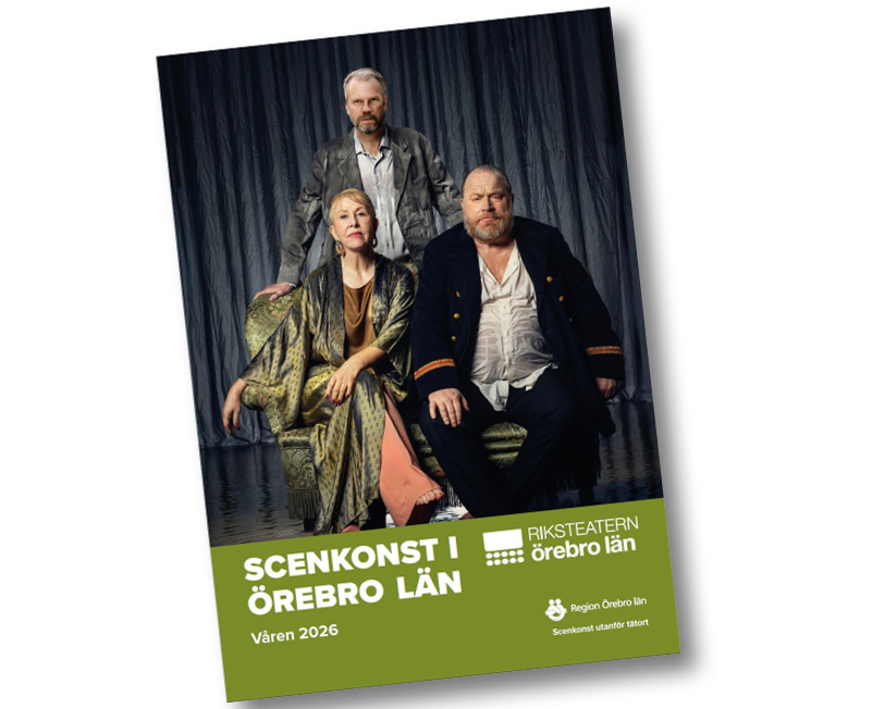 Framsida vårens scenkonstutbud 2026