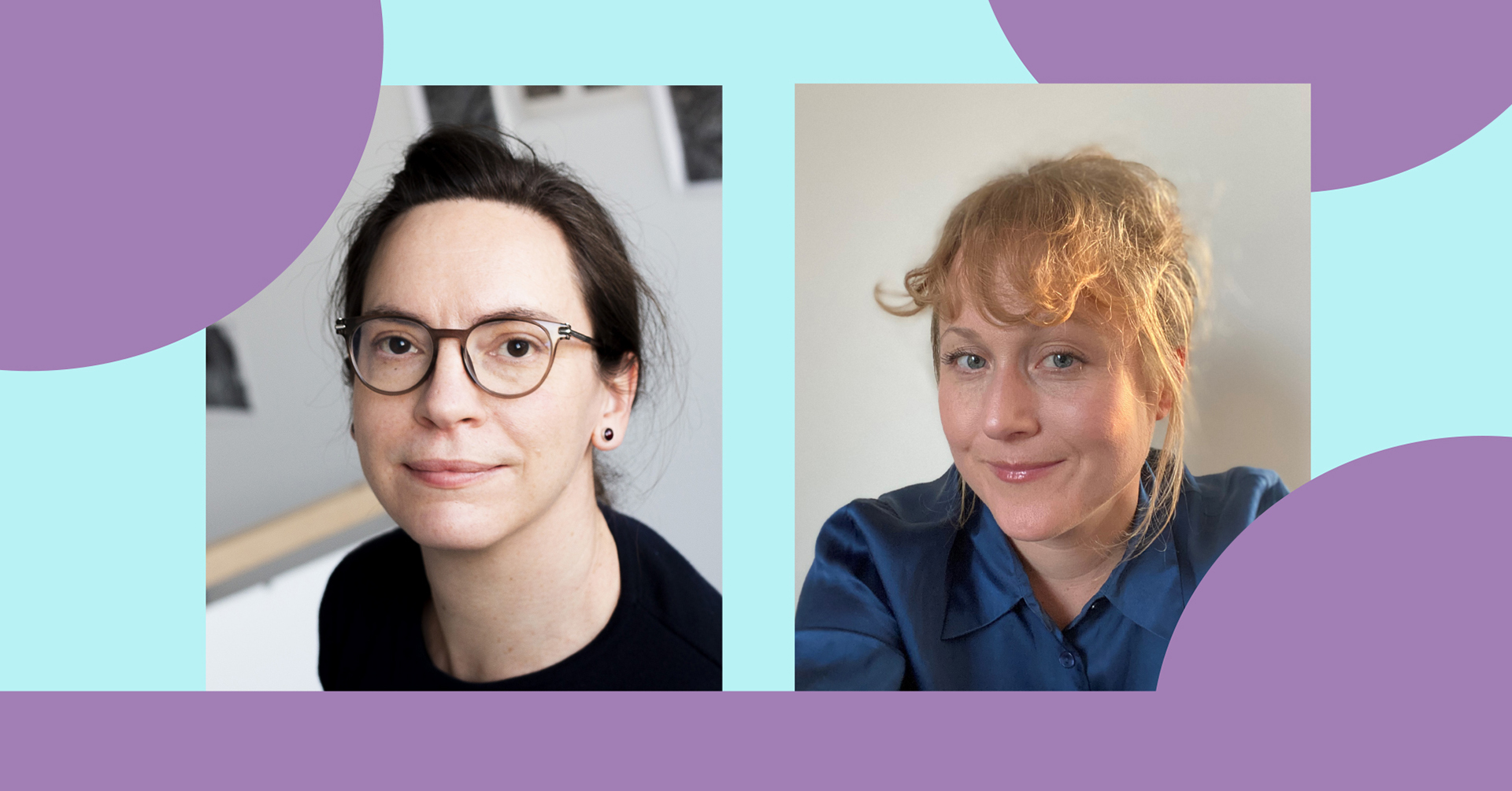 Anna Ridderstad och Jamila Drott