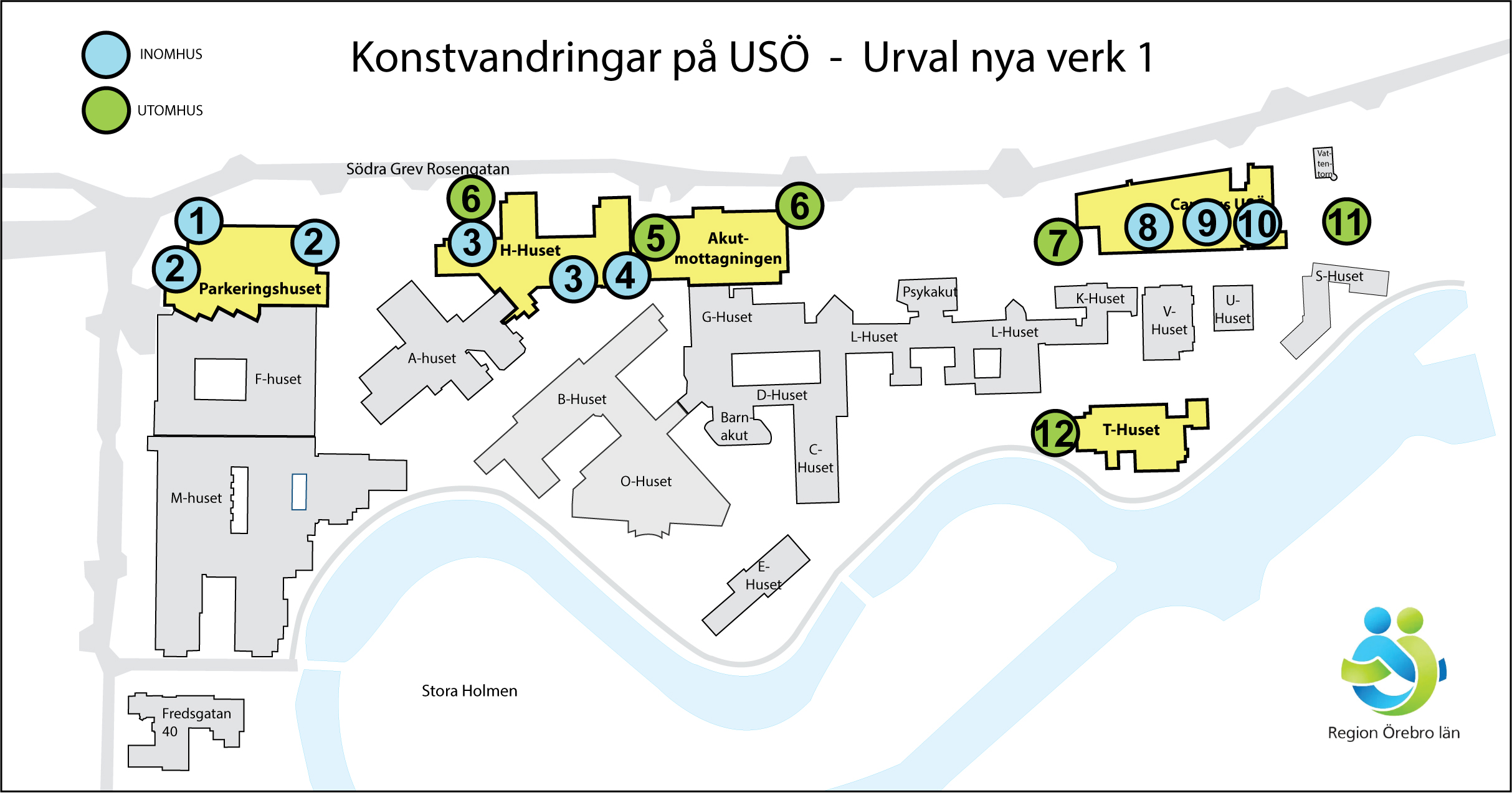 Karta USÖ konstvandring 1